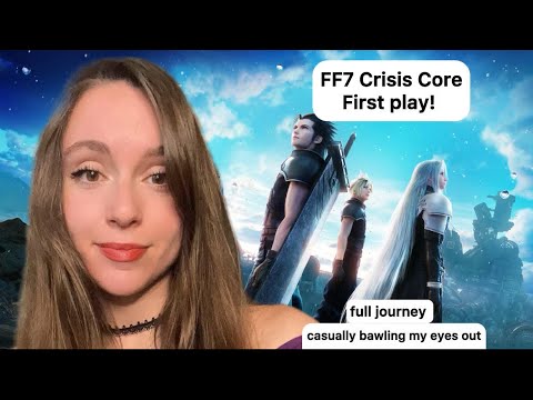 My Final Fantasy 7 Crisis Core + Final Boss , Ending Reaction