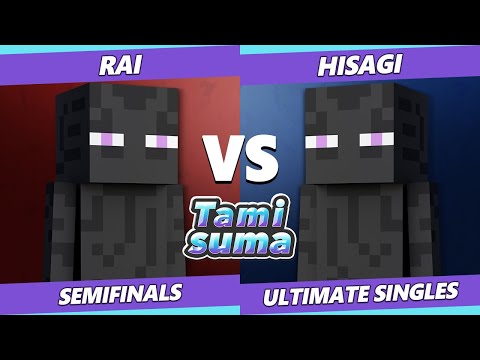 TAMISUMA 185 Semifinals - Rai (Enderman) Vs. Hisagi (Enderman) Smash Ultimate SSBU
