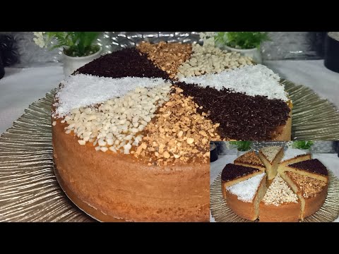 كيكة المحلبات تماماً مثل التي تباع وأحسن ب 2بيضات فقط سهلة وسريعة عالية وهشيشة ناجحة وإقتصادية 100%