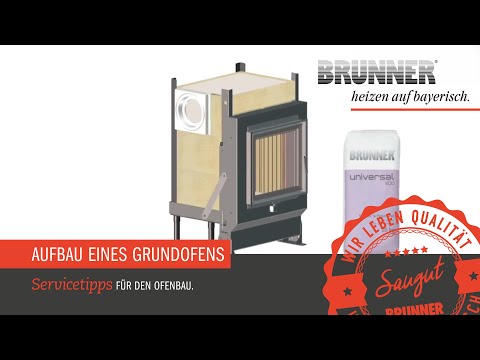 Servicevideo  Tipps zum Aufbau eines Grundofens