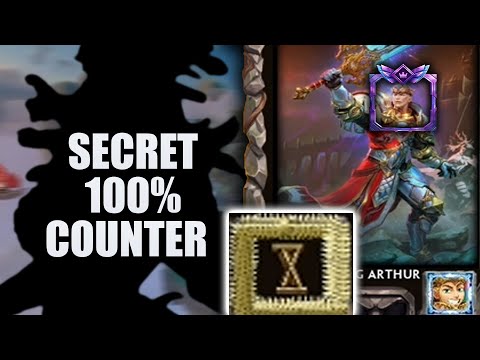 WORST DUEL GOD HARD COUNTERED #1 KING ARTHUR IN SMITE!!! - Masters Ranked Duel - SMITE