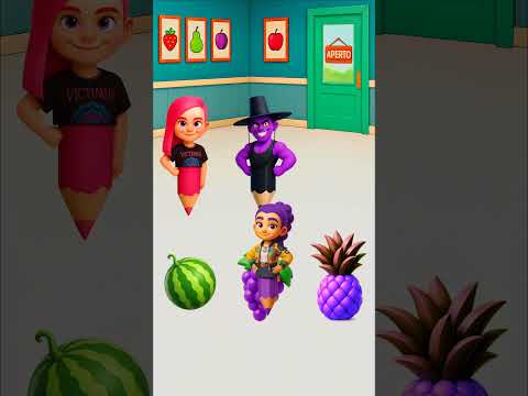 Allora dimmi, di che colore è l’ananas? #shorts #cartoon #italy