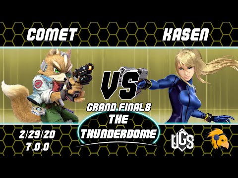 Thunderdome - Grand Finals - Comet(Fox) Vs. Kasen(Zero Suit Samus)