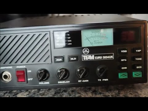 Team Euro 3004 uk 40 channel FM CB radio