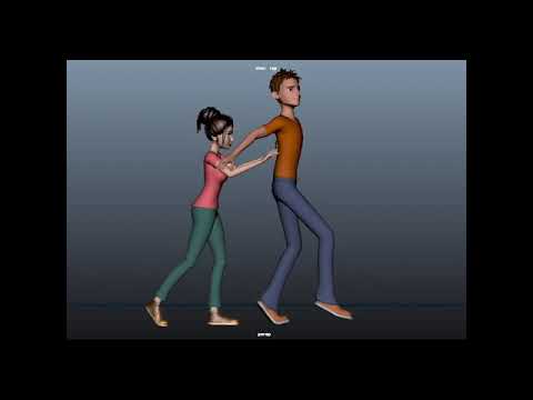 Dance 3d animation