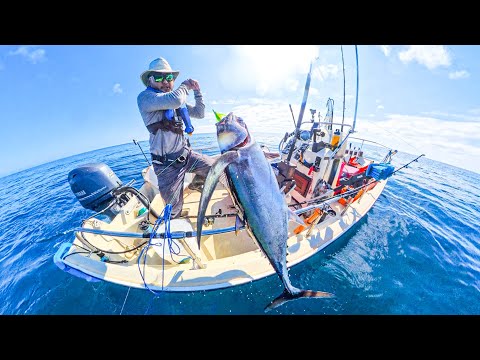 My First SOLO Tuna Fishing Experience | Alone Offshore