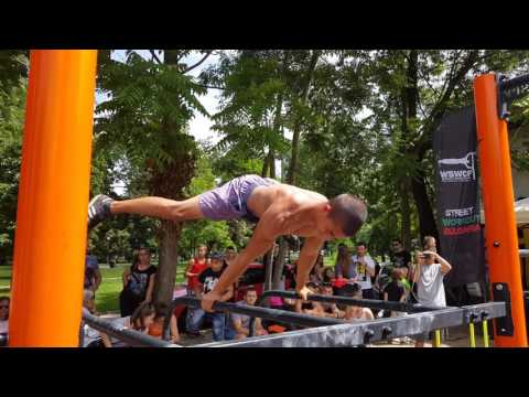 2017.06.03 National Street Workout Qualifications - SOFIA OPEN - Dimitar Ivanov сет 2