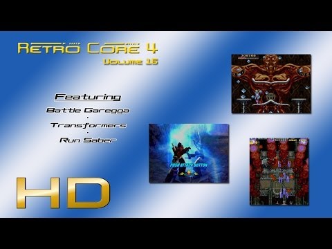 Retro Core 4 - Volume 16 - Battle Garegga, Transformers and Run Saber
