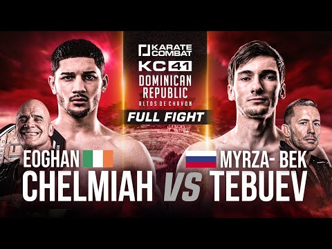 KC41 WORLD TITLE FULL FIGHT | Eoghan Chelmiah vs Myrza-Bek Tebuev
