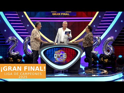 ¡Qué Dice Chile! | 🎉 GRAN FINAL 🎉 Liga de Campeones 2025 | Canal 13