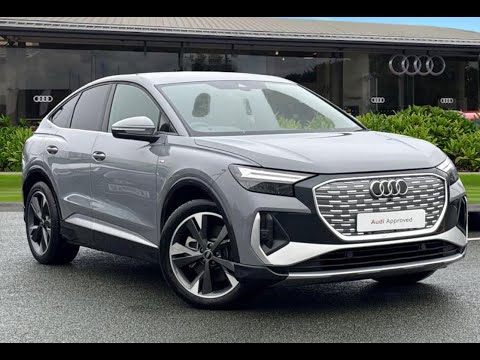 Approved Used Audi Q4 E-tron Sportback Q4 Sportback S line | Stoke Audi | KW74 NMV