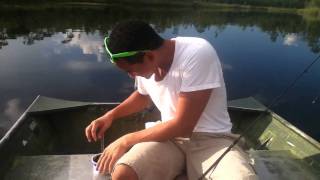 Sissy Hooking A Worm FAIL