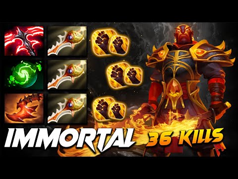 Ember Spirit Immortal Fire Machine [36/2/27] - Dota 2 Pro Gameplay [Watch & Learn]