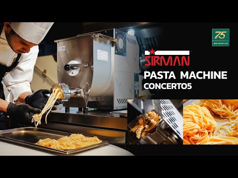SIRMAN PASTA MACHINE : CONCERTO-5 l เครื่องทำพาสต้าสแตนเลสสตีล