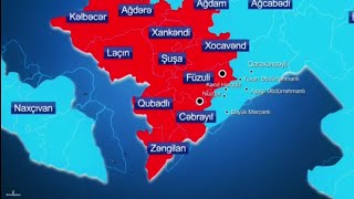 Azərbaycan Silahlı Qüvvələrinin uğurlu hücumu zamanı azad edilən Azərbaycan torpaqları. (qısa icmal)