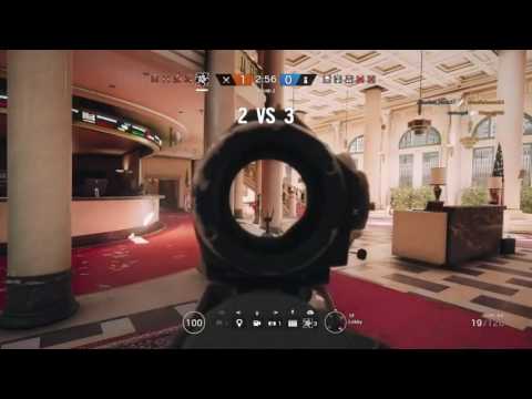 Really cool 1v3s Rainbow six seige