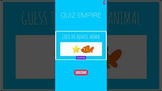 Can you guess the AQUATIC ANIMAL from the EMOJIS?#quiz #emojichallenge #emoji