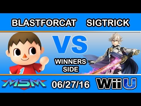 MSM 56 - A2 | BlastForCat (Villager) Vs. Sigtrick (Corrin) Winners Side - Smash Wii U