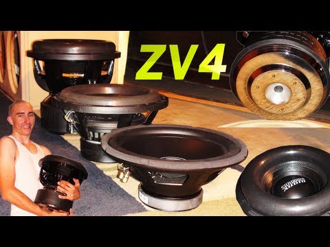 How Big Can A 12" Subwoofer Be? Sundown Audio ZV4 Unboxing and weighting