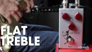 Video thumbnail for Soundcheck Demos: J Rockett Archer Overdrive and Boost by zZounds