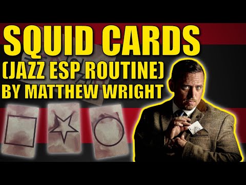 Squid Cards: Jazz ESP Routine By Matthew Wright | Fantastic New ESP Deck