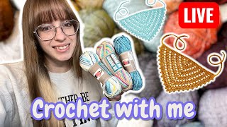 Rainy Day Crocheting LIVE 4/10/26