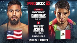 🔴   LIVE! Super Bantamweight MAIN EVENT & Lightweight Co-Main | ProBox TV Presents #boxing