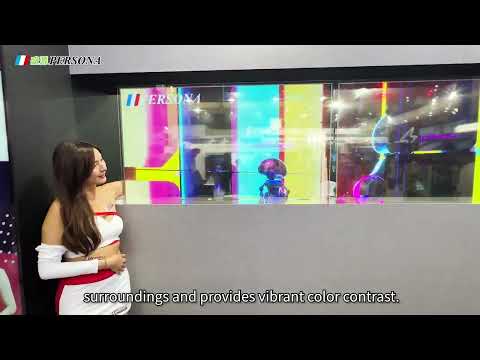 Transparent Touch Screen in Computex 2024