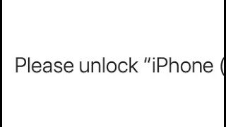 FIX "Please unlock iphone" when syncing photos to mac. iPhone already unlocked