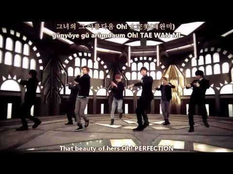 Super Junior M   태완미 Perfection MV kor ver english subs + romanization + hangul
