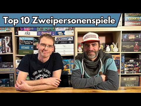 Top 10 - Zweipersonenspiele – Hunter & Cron - Brettspiele