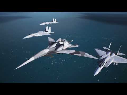 ADA-01A Adler Ace Combat 7 Full Campaign Run (SP Mission 1)