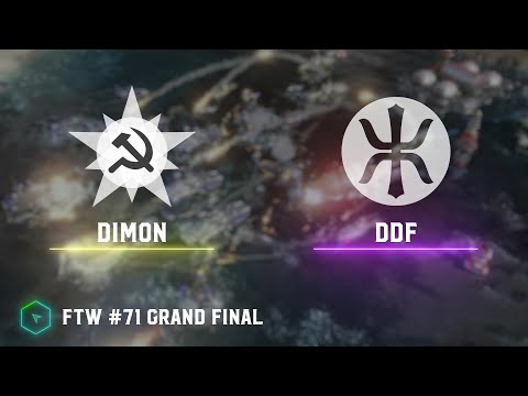 Dimon(S) vs DDF(E) - FTW #71 Grand Finals - Red Alert 3