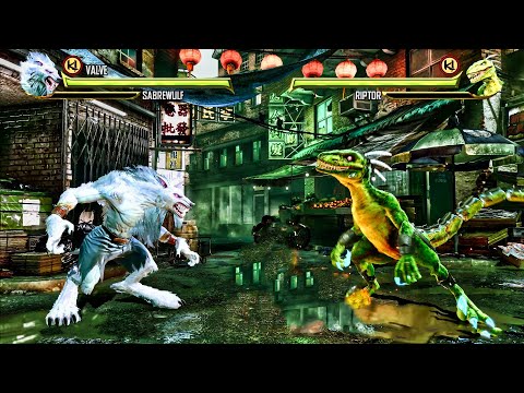 Killer Instinct | Sabrewulf vs Riptor | PC Gameplay