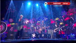 McBusted - Air Guitar &amp; Xmas song @ Text Santa 19.12.14
