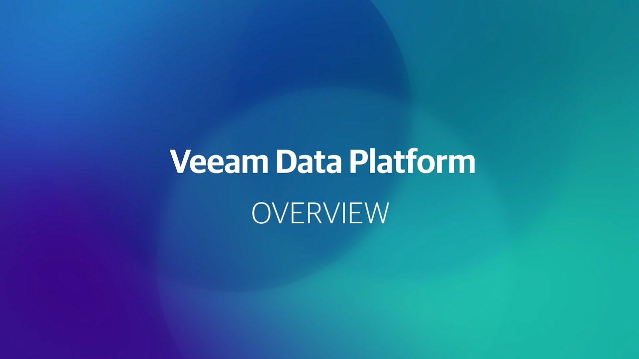 veeam-data-platform-overview video