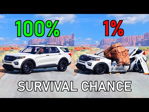 Realistic Survival Chance Crashes #34 | BeamNG.drive