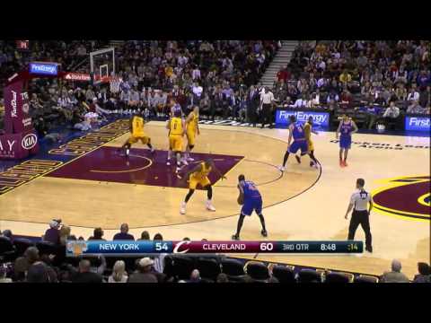 Kristaps Porzingis vs Cleveland Cavaliers 23.12.2015 (23Pts)