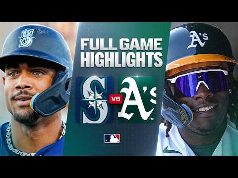 애슬레틱스 VS 시애틀 8:7 MLB 하이라이트