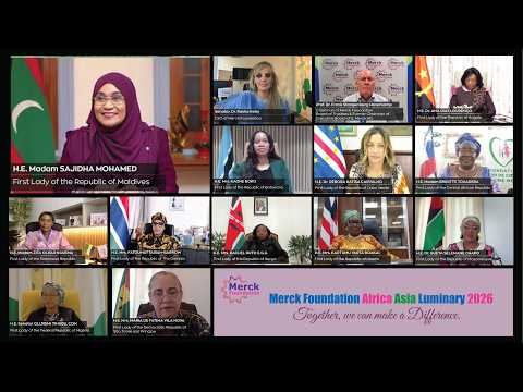H.E. First Lady of Maldives speech at 13th Merck Foundation Africa Asia Luminary (Online)2026