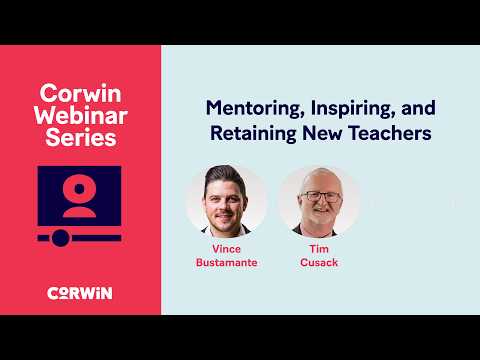Mentoring, Inspiring, and Retaining New Teachers
