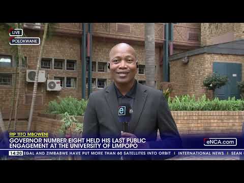 RIP Tito Mboweni Limpopo prepares to say farewell to one of its own