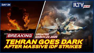 Israel Daily News - March 23, 2026 | Tehran Goes Dark as Operation Roaring Lion Continues