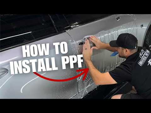 How To Apply Paint Protection Film To Your Car | PPF Installation On Car