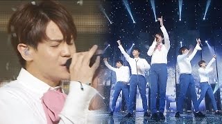 《MOURNFUL》 BEAST - Ribbon @인기가요 Inkigayo 20160724