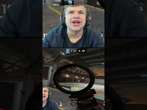 Jynxzi reacts to Shaiiko warmup before 1v1 #jynxzi #rainbowsixsiege #shorts