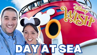 Our Disney Wish Day at Sea! | Joyful Sweets, Jack-Jack's Diaper Dash, Dinner at Arendelle