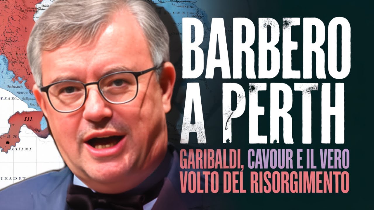 Barbero in Australia: La Storia dell’Unità d’Italia tra Garibaldi e Cavour | 22/04/2025