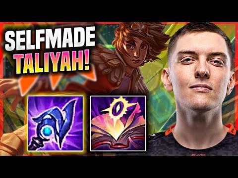 SELFMADE TRIES SOME TALIYAH! - FNC Selfmade Plays Taliyah JUNGLE vs Graves! | Challenger TV