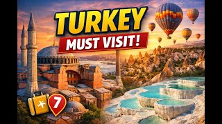 Top 7 Places to Visit in Turkey | Travel Guide 2026